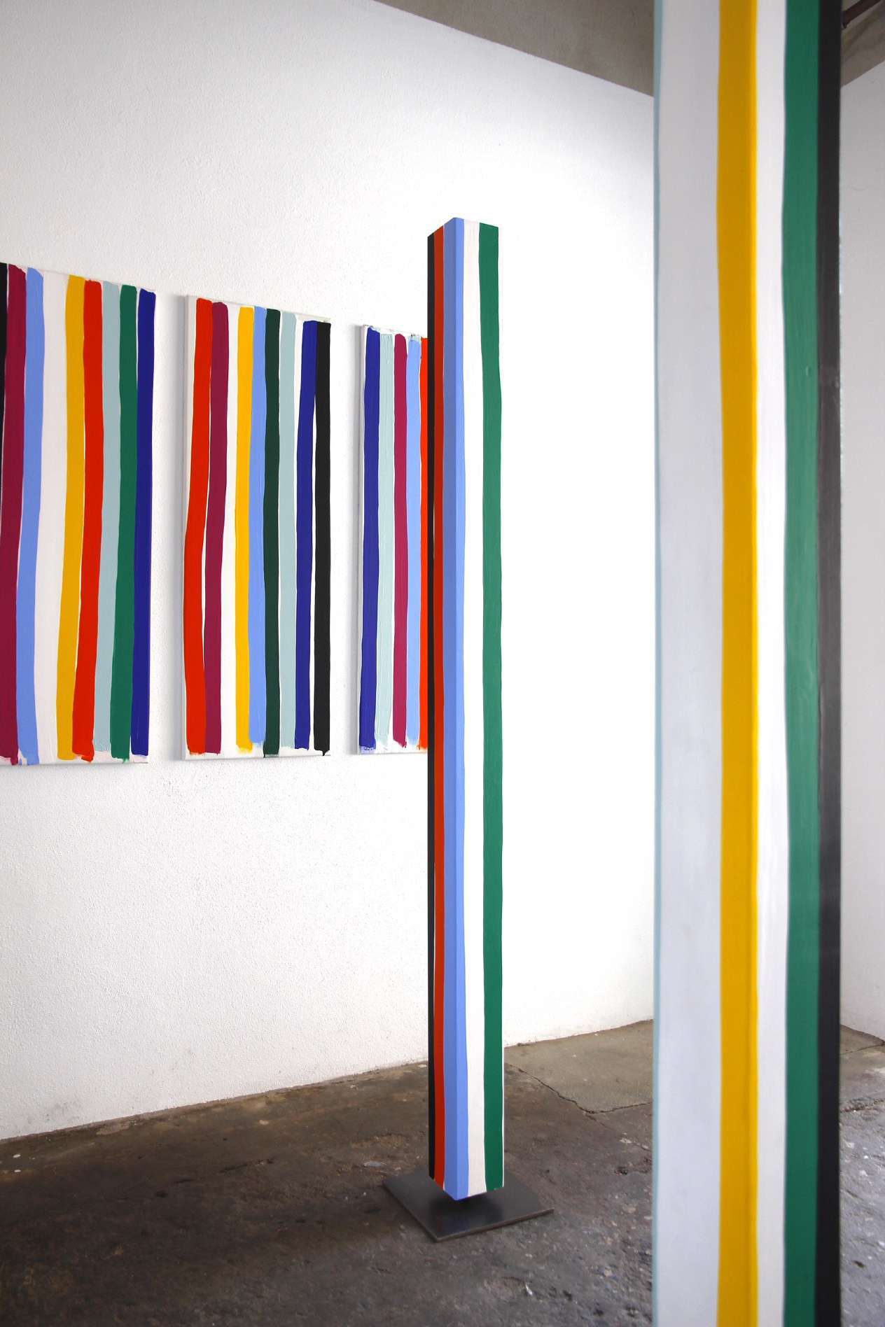 Installation von Cindy Hennes, Geh8 Kunstraum Dresden, Ansicht 1