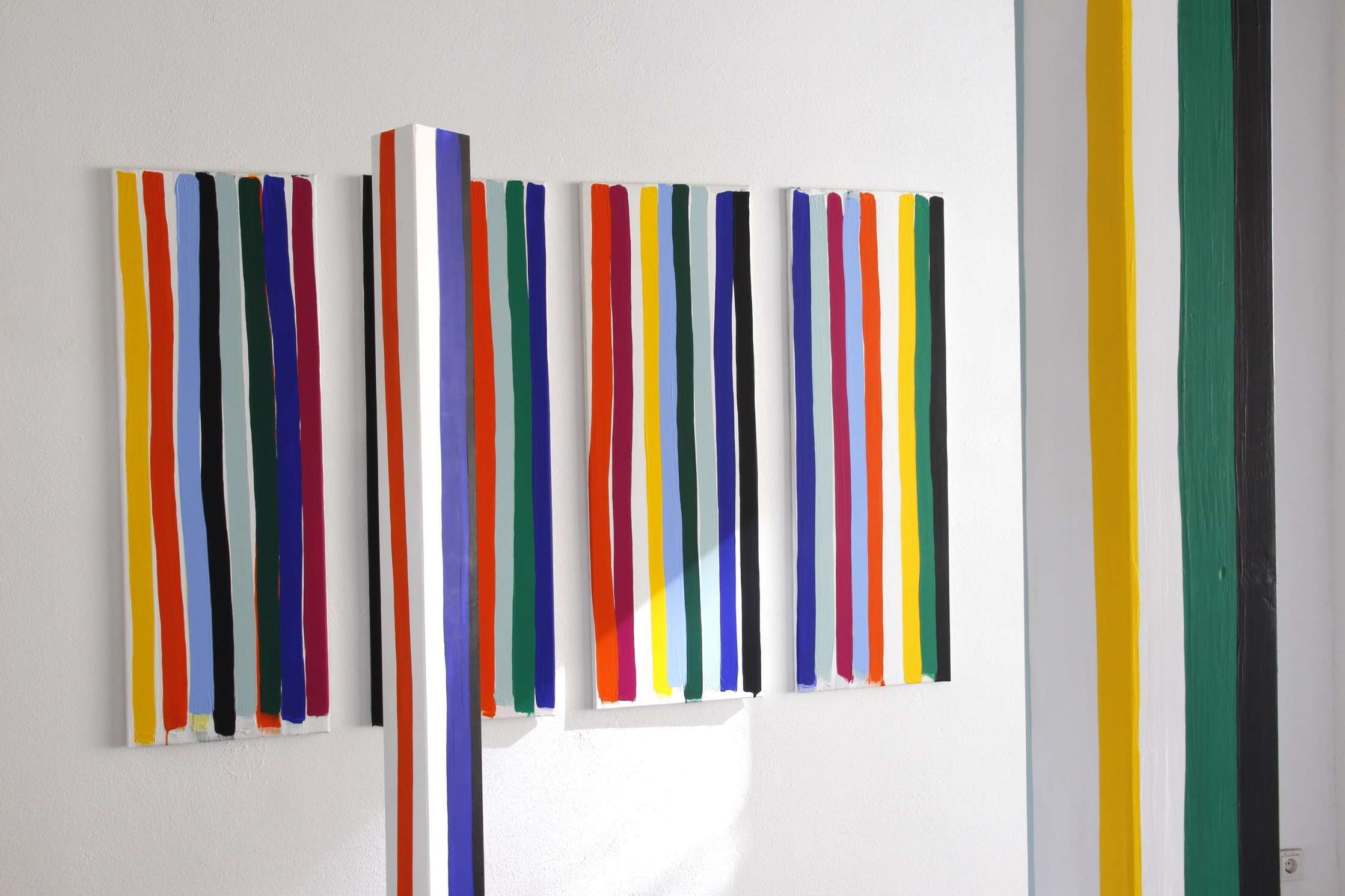 Installation von Cindy Hennes, Geh8 Kunstraum Dresden, Ansicht 2